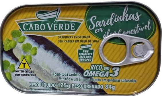 Sardinha Cabo Verde 85g